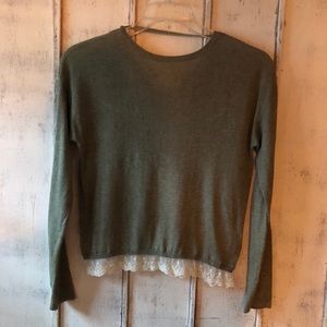 Girls size 10/12 lightweight sweater from H&M